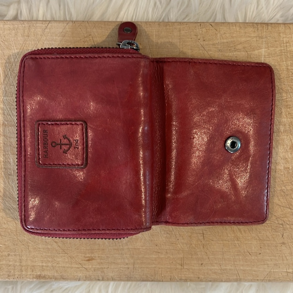 Harbour 2nd Bi-Fold Snap Leather Wallet - Picture 3 of 6
